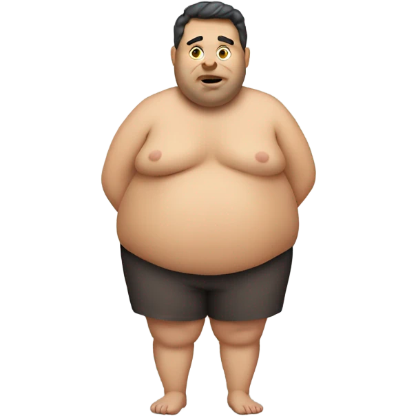 Fat people emoji