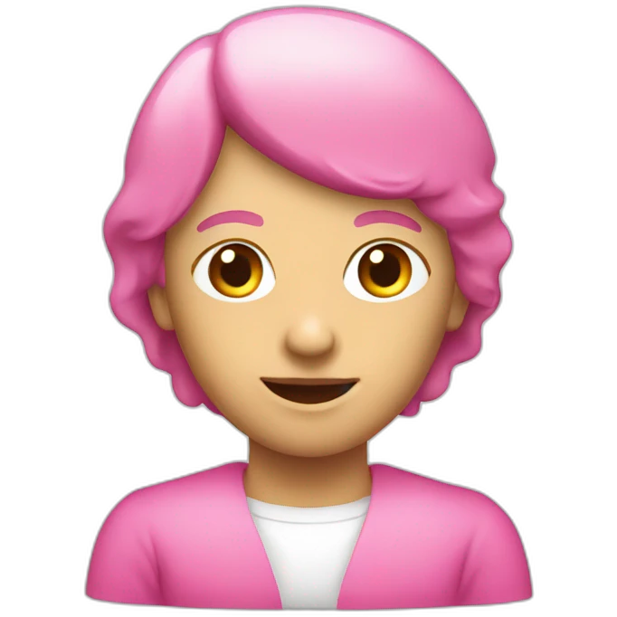 Mediator-pink emoji