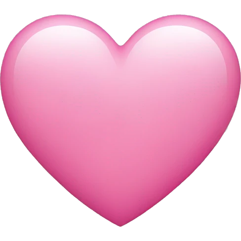 pink heart emoji