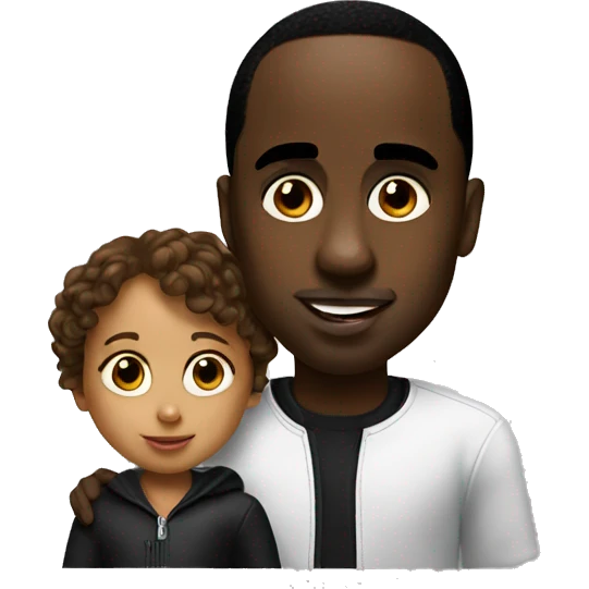P Diddy with a child emoji