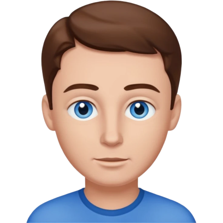 Jack Haley with blue eyes, brown hair emoji