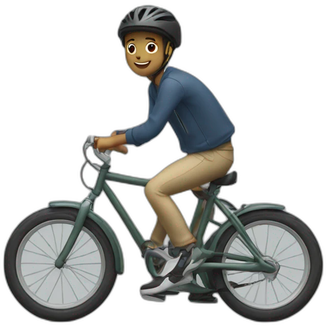 boy bike emoji