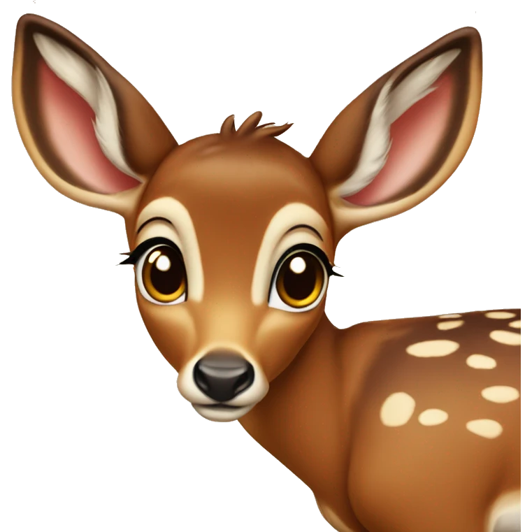 Bambi’s with eyes emoji