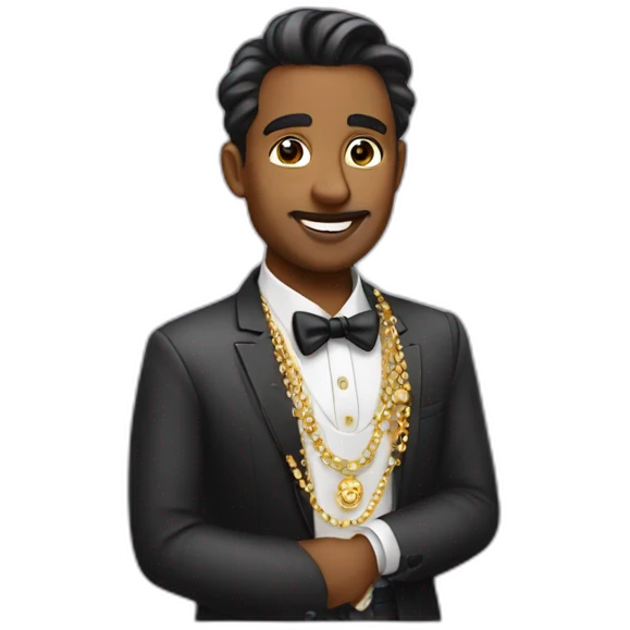 jewelry fancy man dealer emoji