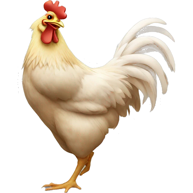 Chicken dancing  emoji