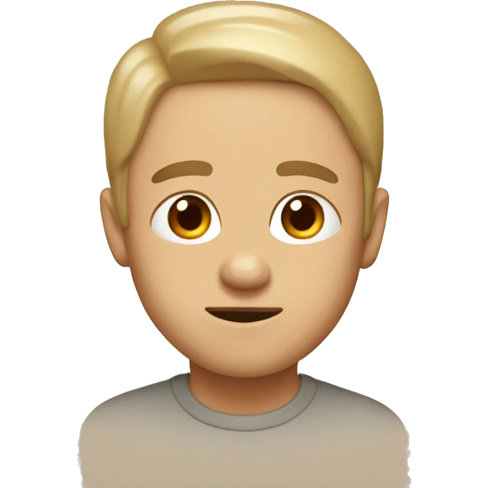 beige strik  emoji