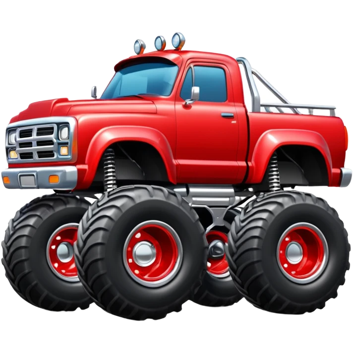 Monster truck emoji