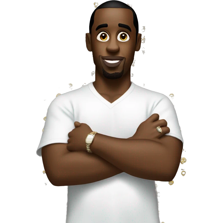 P diddy carrying lots of baby oil  emoji