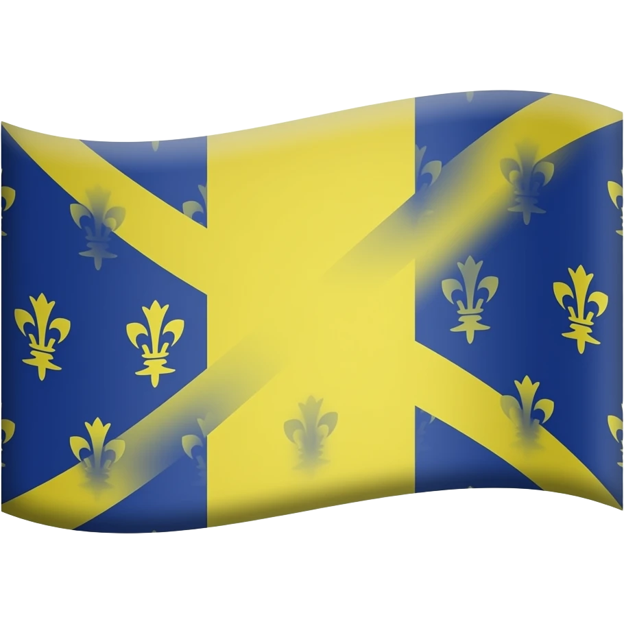 Drapeau vendéen emoji