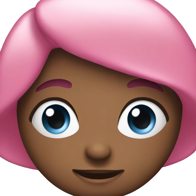 Pink holiday emoji  emoji