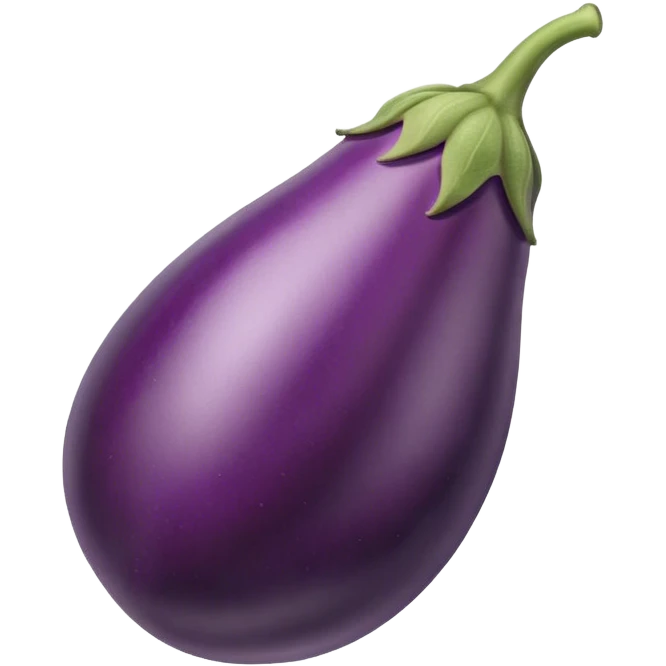 eggplant milk from the end of it  emoji