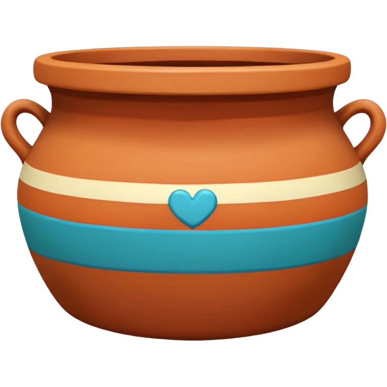 Painted Clay Pot emoji