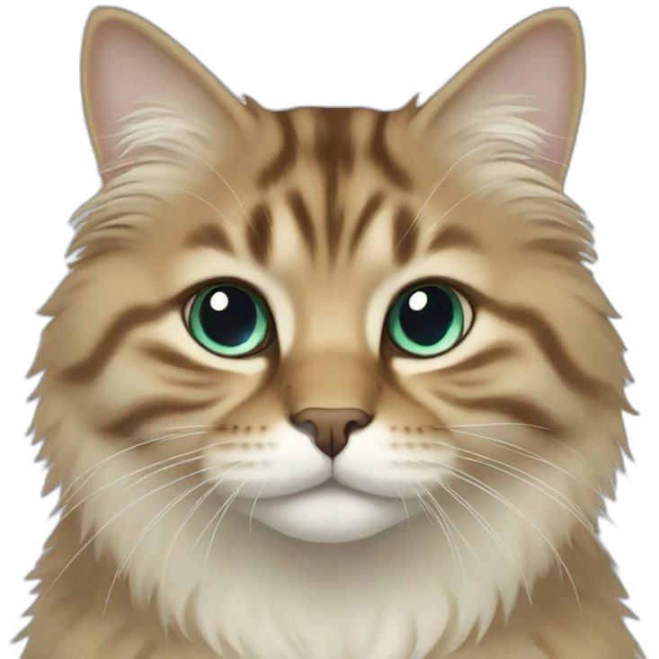 Siberian cat emoji