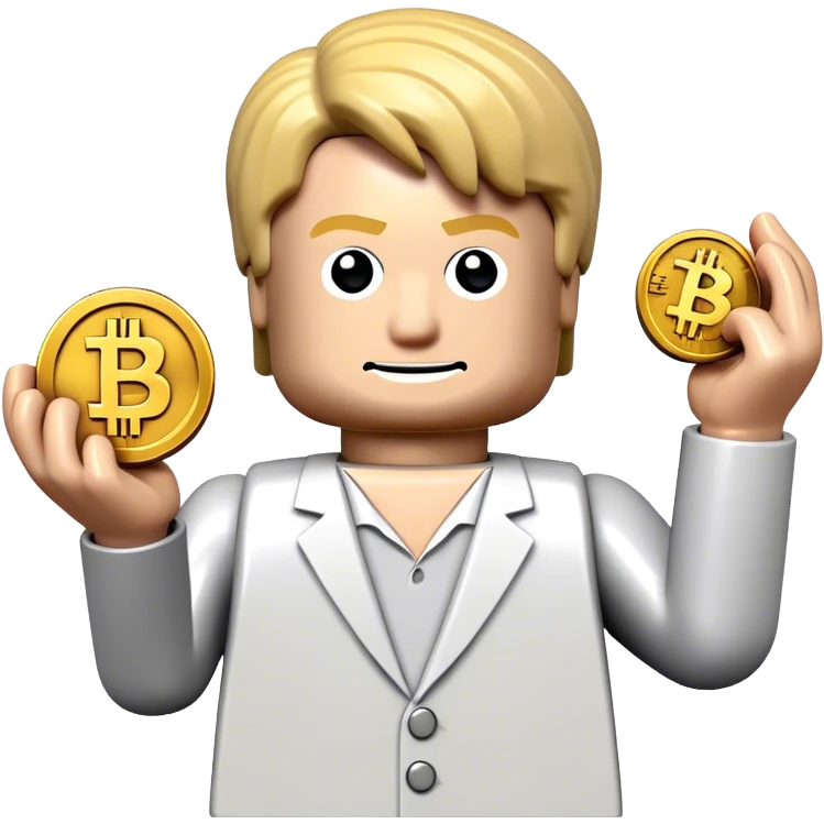 lego homme bitcoin emoji