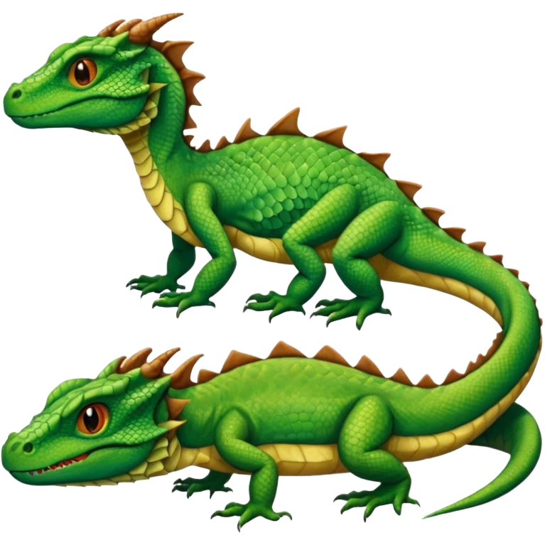 🐲+🦎 emoji