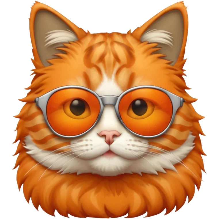 Cat wearing sunglasses emoji