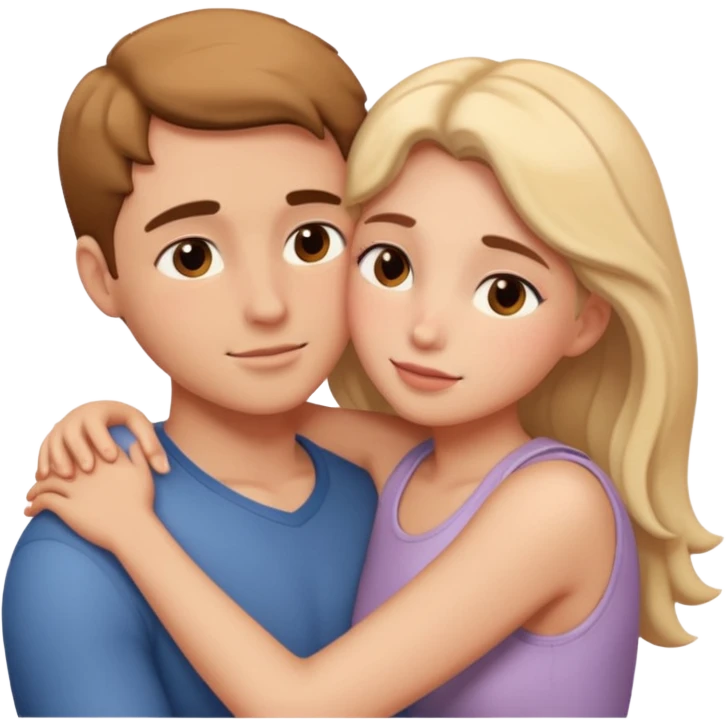 intimate moment between lovers emoji