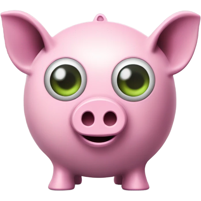 alien piggy bank emoji
