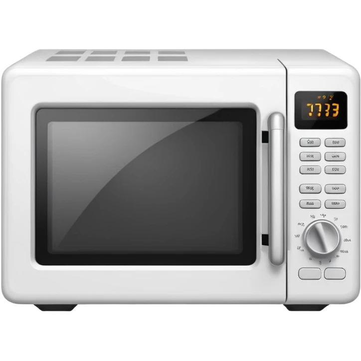 white microwave emoji