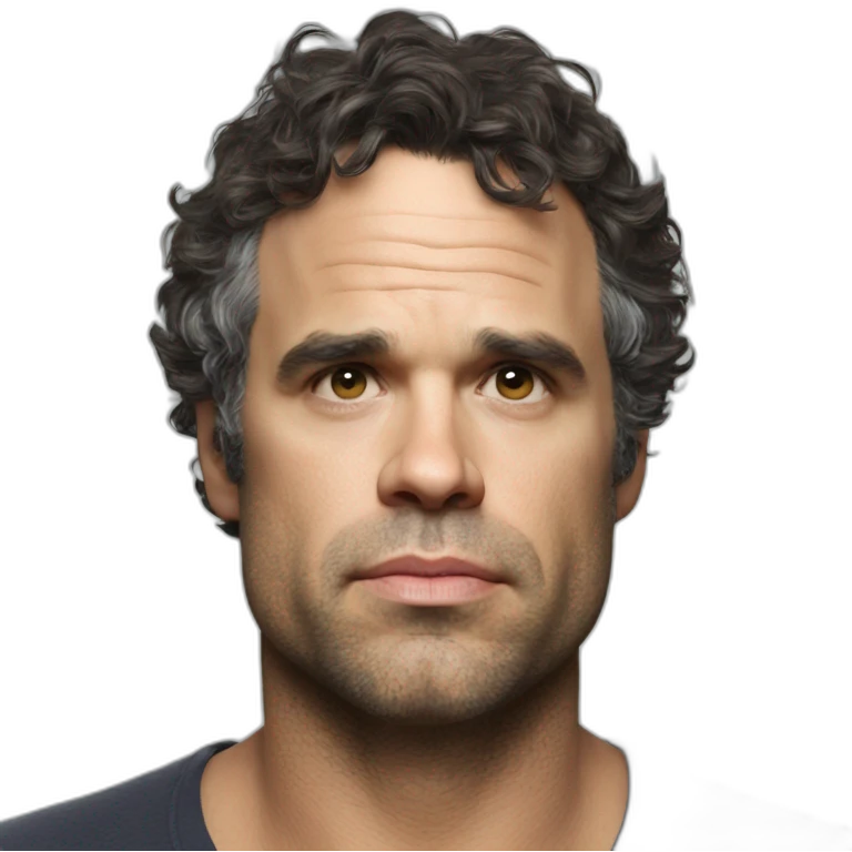 Mark Ruffalo serious emoji