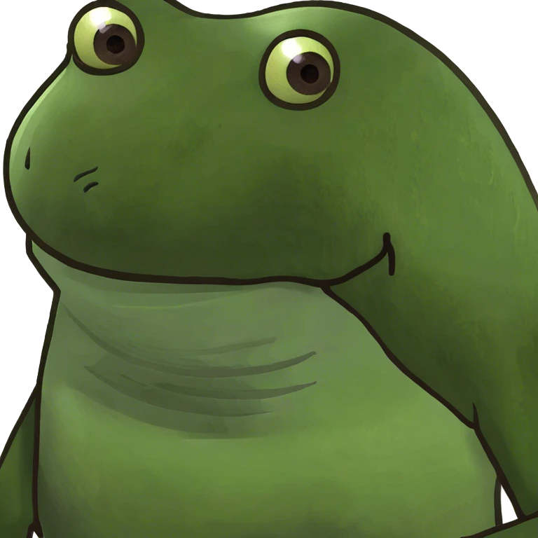 Chocolate bufo🍫 emoji