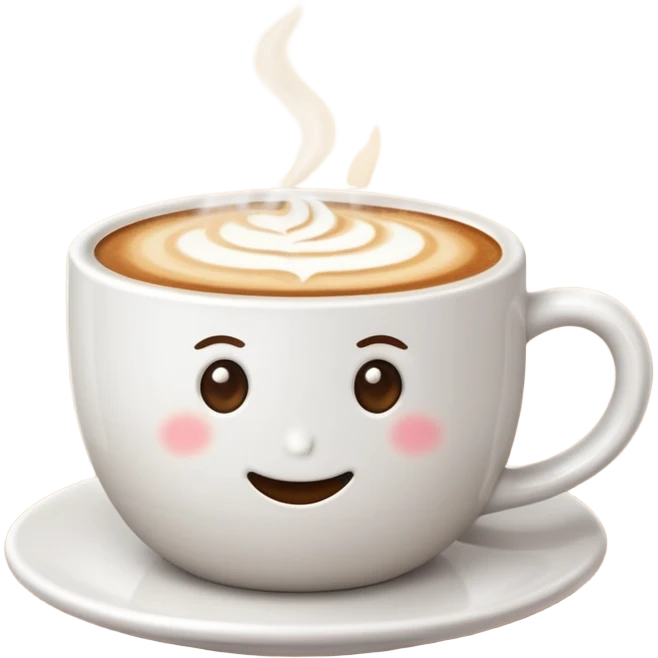 The Star Cappuccino emoji