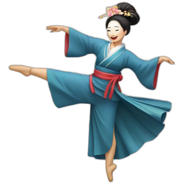 Danseuse japonaise  emoji