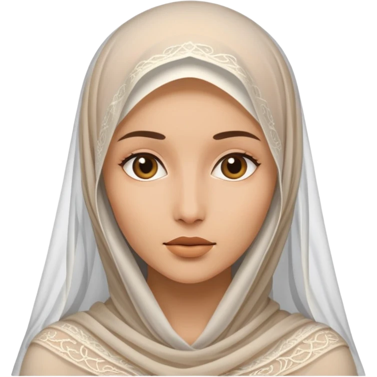 veiled woman emoji