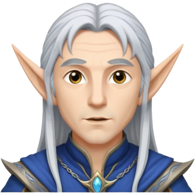 ESO male high elf emoji