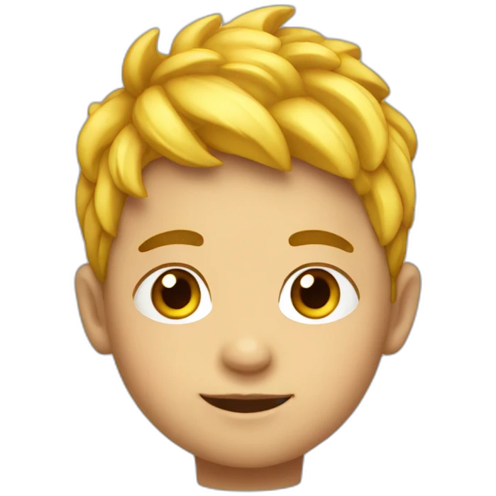 Niño con corona emoji