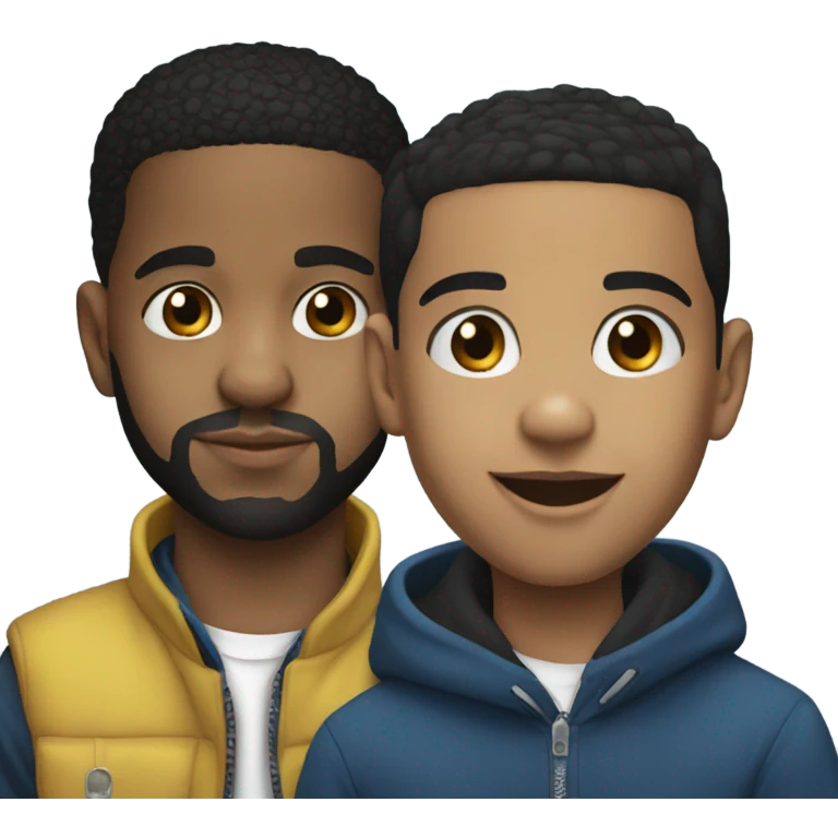 Young kid and drake emoji