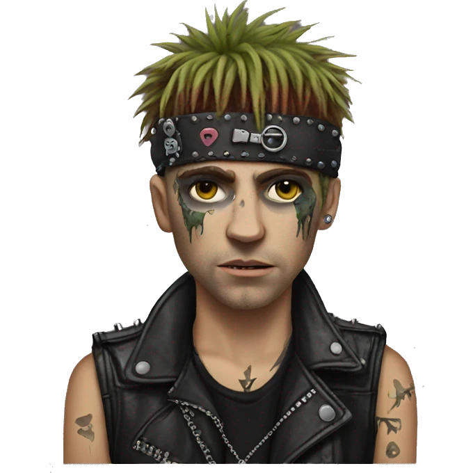 Crust punk emoji