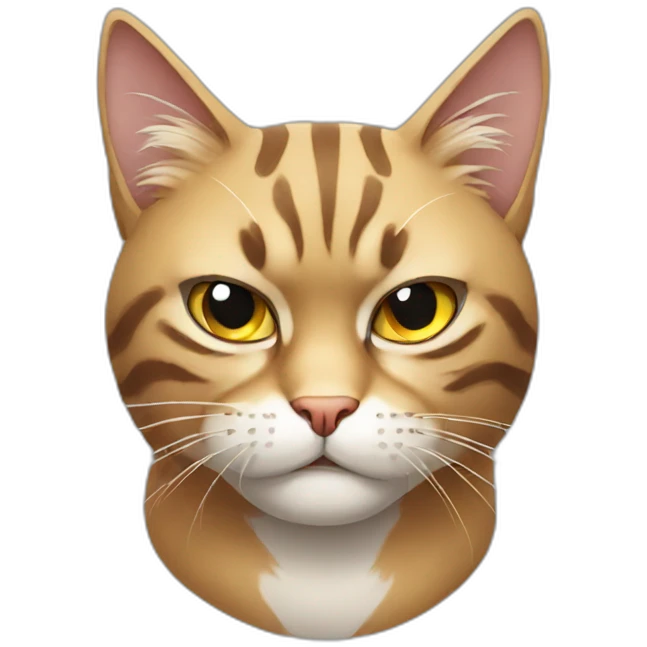 Angry cat  emoji