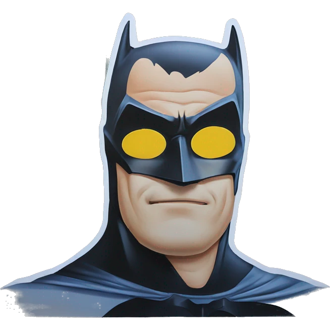 Batman. Marseille.foot emoji