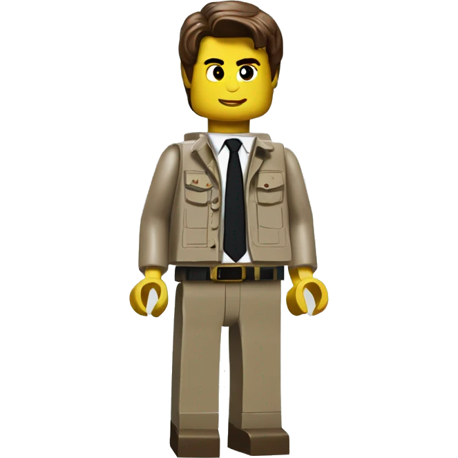 TOM CRUISE lego full body emoji