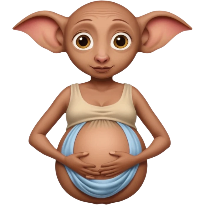 Pregnant dobby  emoji