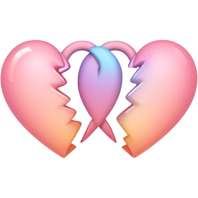 Two-hearts-coloured-light-pastel-shade emoji