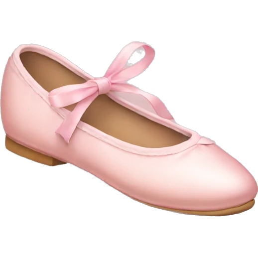 Ballet pink shoes emoji
