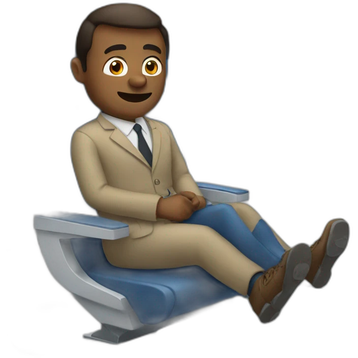 man in plane emoji