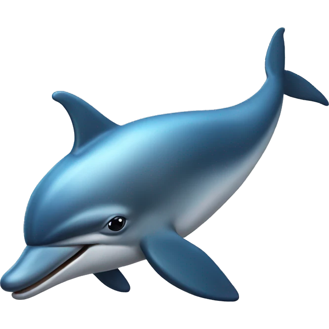 Winged dolphin  emoji