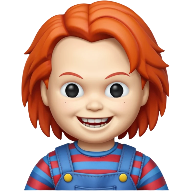 Un emojin de chuky emoji