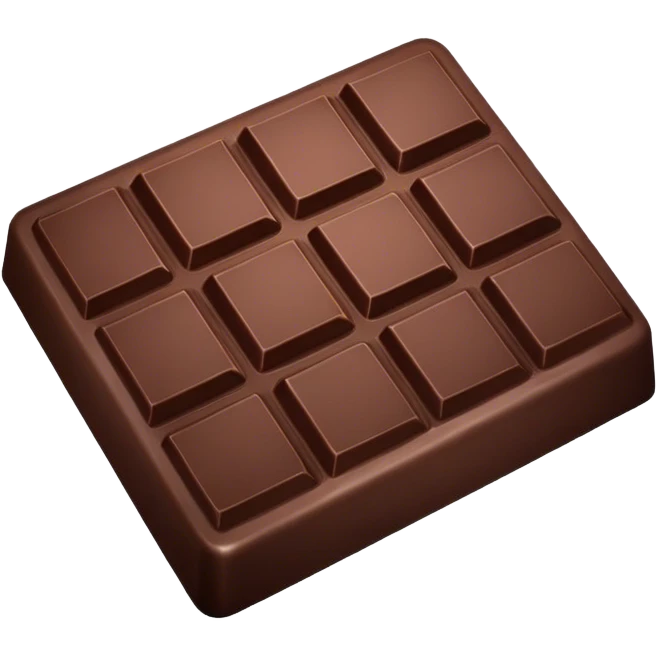 Chocolate  emoji