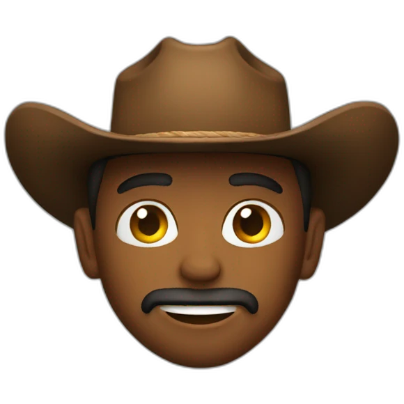 Cowboy emoji