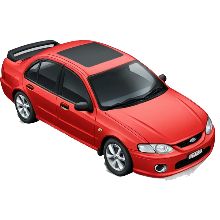 Red ford falcon bf xr6 turbo  emoji