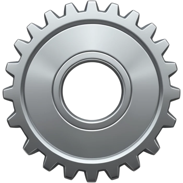 gear clean design emoji