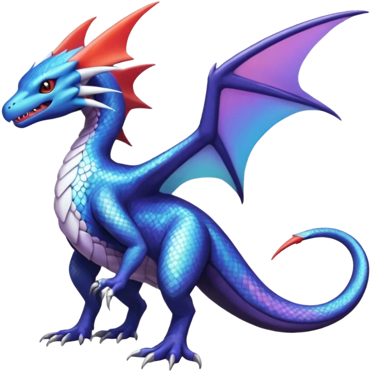 Noivern-Salandit-Latios-Lugia-Fakémon-hybrid-creature (full body)  emoji