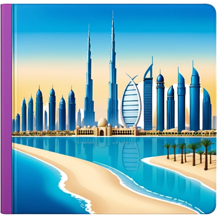 guide to traveling to Dubai emoji