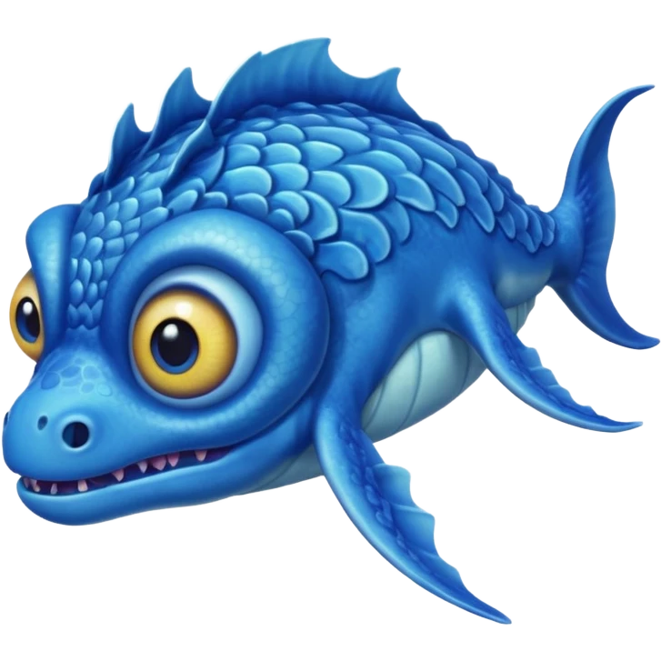 Bloop sea monster  emoji