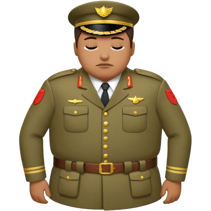 Sleeping guard standing emoji