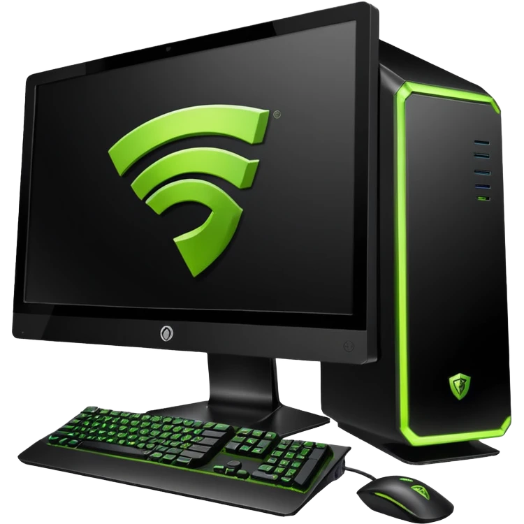 gaming nvidia pc emoji